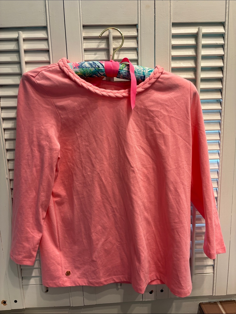 Lilly Pulitzer Paulson knit top in Rousseau Pink